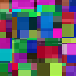 Der Mustergenerator erzeugt Grafiken aus zufällig gewählten anderen Grafiken. Die Grafiken werden willkürlich zerschnitten und neu zusammengesetzt. Dabei entsteht ein neues Muster. Die Bilder sind 1000px mal 1000px groß. Wenn man ein erzeugtes Bild anklickt wird ein PDF der Grafik generiert. Wenn das Bild länger betrachtet wird entsteht der Eindruck von räumlicher Tiefe.